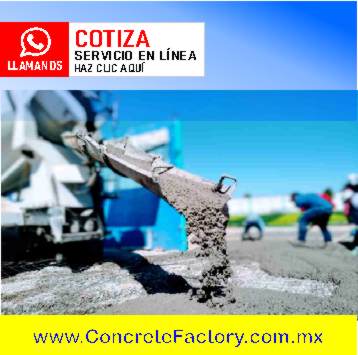 Concreto convencional fc 250 Kgs de alta resistencia